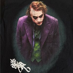 Men’s Civil LA x Batman T-Shirt, CVLA, Civil Regime, Joker, Black, NEW